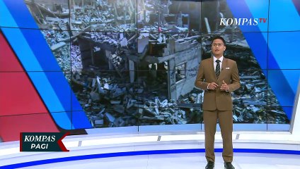 Potret Warga Gaza Berdesakan Demi Dapat Bantuan Kemanusiaan