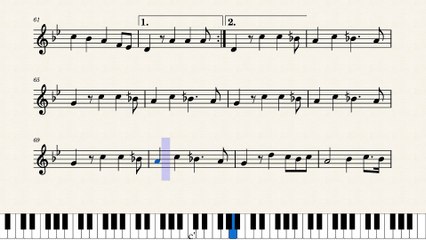 النوتة الموسيقية ,,,,الكاملة,,,لرائعة عبد الوهاب,,,والله مانا سالى .,,,تدوين ماهر الغمرى