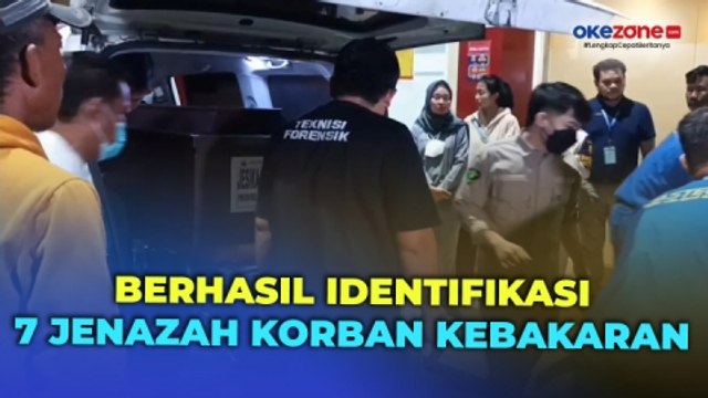 Tim Forensik Berhasil Identifikasi 7 Jenazah Korban Kebakaran Toko Bingkai di Mampang