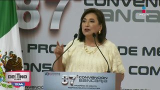 Los tres candidatos presidenciales acudieron a la Convención Bancaria en Acapulco