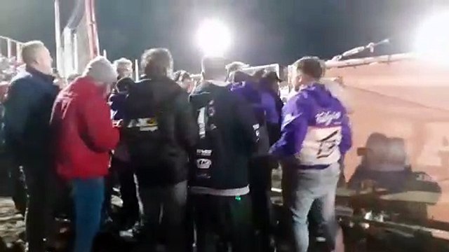 Los festejos del equipo de Luciano Vallejos