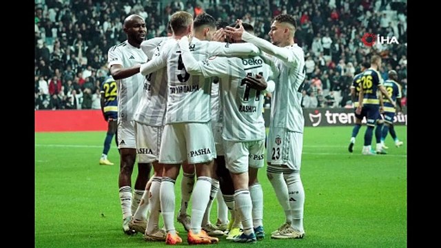 Trendyol Süper Lig: Beşiktaş: 2 - MKE Ankaragücü: 0