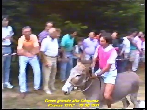 Festa grande alla Consuma. Introduzione di Giuliano Taddei. Edizione 18 08 1991 - Firenze TIVU'