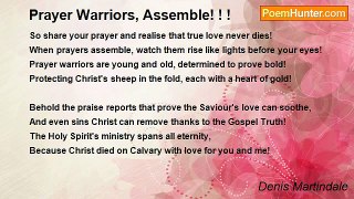 Denis Martindale - Prayer Warriors, Assemble! ! !