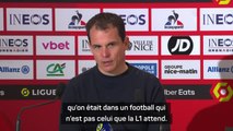 Lorient - Le Bris : “On était dans un football qui n'est pas celui que la L1 attend”