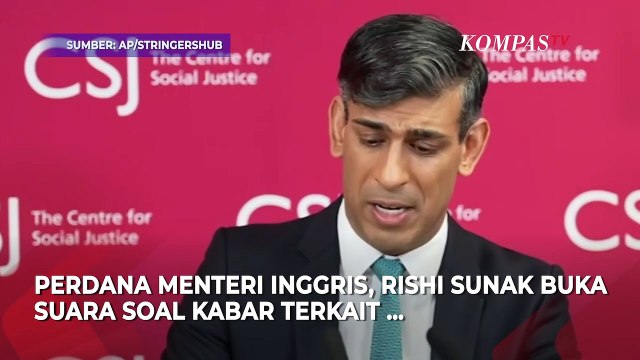 Perdana Menteri Inggris Rishi Sunak Buka Suara soal Kabar Serangan Israel ke Iran
