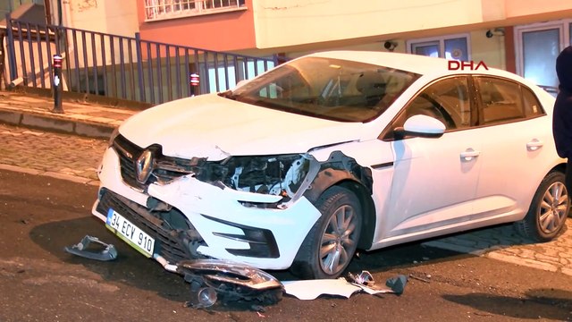 Yokuş aşağı inerken fren yerine gaza bastı, araca çarptı! Sürücü gözaltında