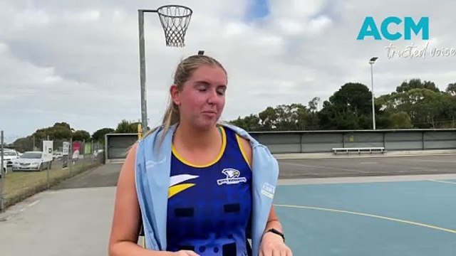 Netball: North Warrnambool Eagles' Chelsea Quinn, 2024 HFNL round three
