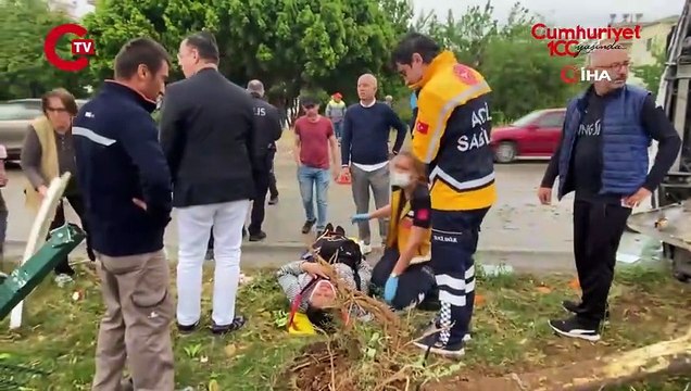 Antalya’da otel servis aracı devrildi: 19 yaralı