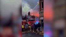 Dozens of firefighters battle blaze as historic London pub suffers ‘significant damage’