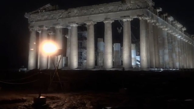 Paris 2024: Cauldron atop Acropolis lit with Olympic torch as relay arrives in Athens