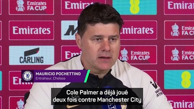 Pochettino : Palmer est très reconnaissant envers City et Guardiola