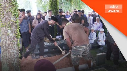 Tun Hanif selamat dikebumi Tanah Perkuburan Islam Bukit Kiara