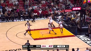 Jovic with the chasedown block on White