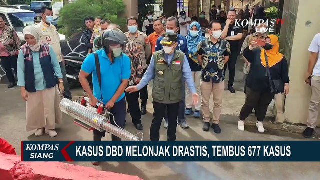 DBD Melonjak Drastis hingga Tembus 677 Kasus, Fogging dan PHBS Digalakkan