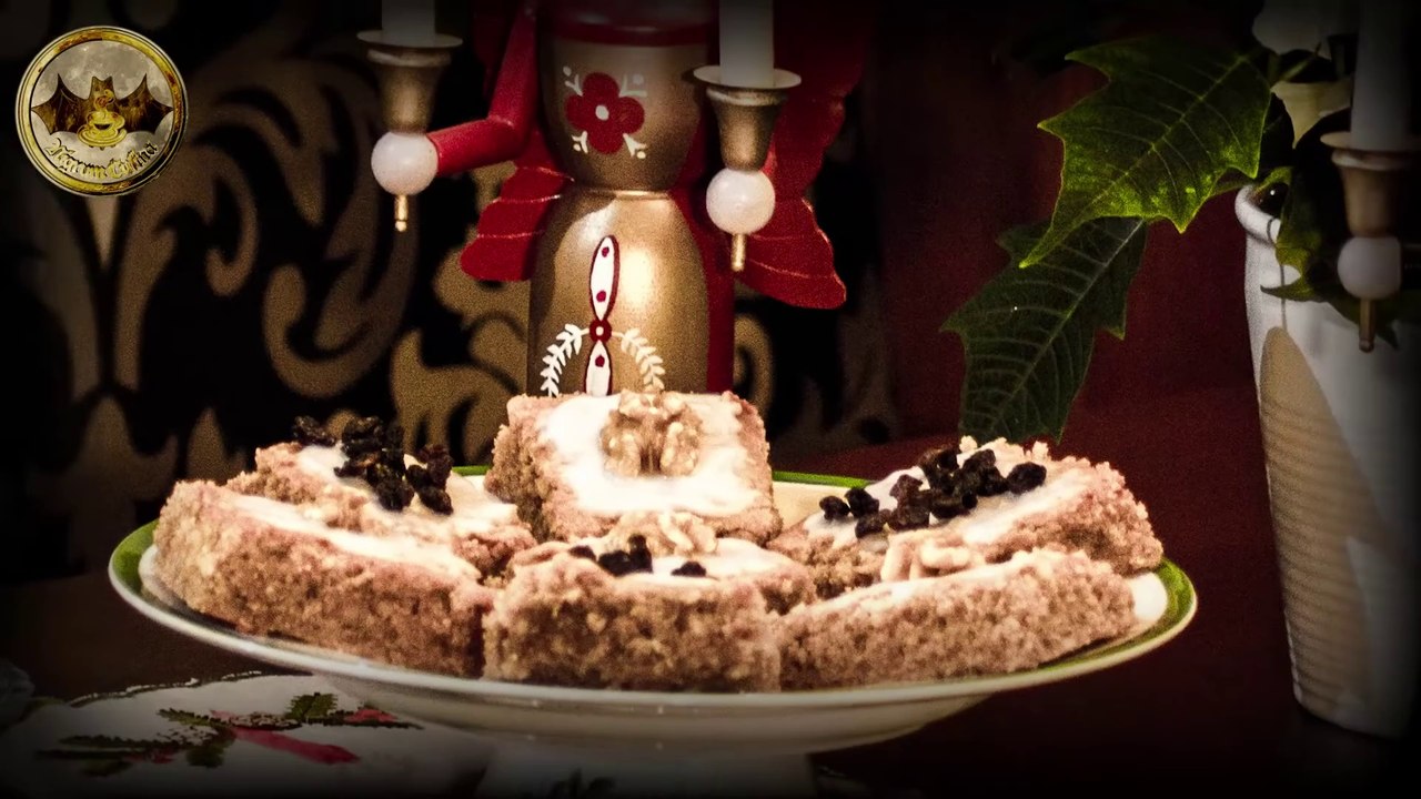 Walnussschnitten (weihnachtsbäckerei)