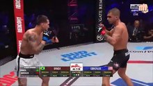 Gabriel Braga vs. Justin Gonzales Full Highlights KO