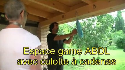 Espace Game ABDL BDSM avec culotte à cadenas