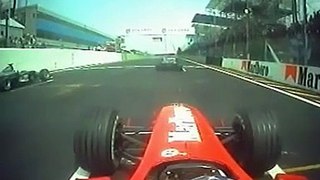 F1 – Michael Schumacher (Ferrari V10) Onboard – Brazil 2000