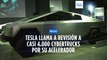 Un problema en el acelerador lleva a casi 4.000 Tesla Cybertruck al taller