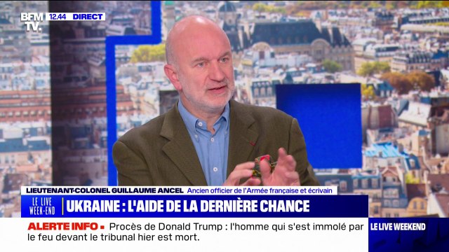 Ça sera un tournant dans la guerre en Ukraine , estime Guillaume Ancel, ancien officier de l'Armée française à propos de l'aide qui doit être votée aujourd'hui à la Chambre des représentants américain