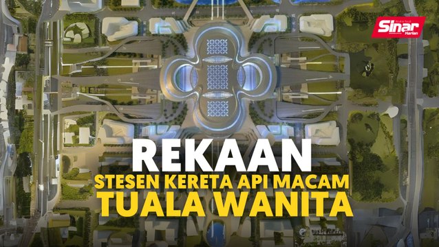 Rekaan stesen kereta api macam tuala wanita