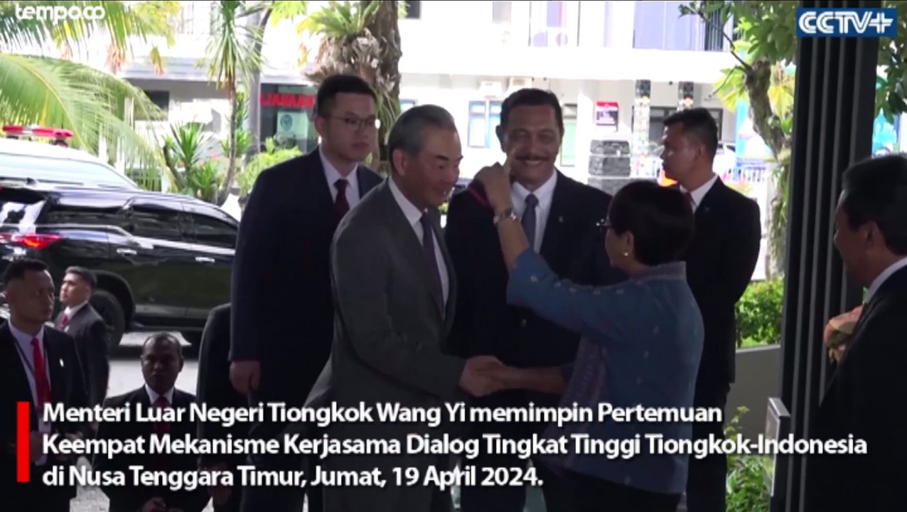 Tiongkok dan Indonesia Jalin Pertemuan Mekanisme Kerja Sama Dialog Tingkat Tinggi