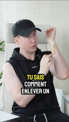 Comment enlever un pansement sans douleur  
