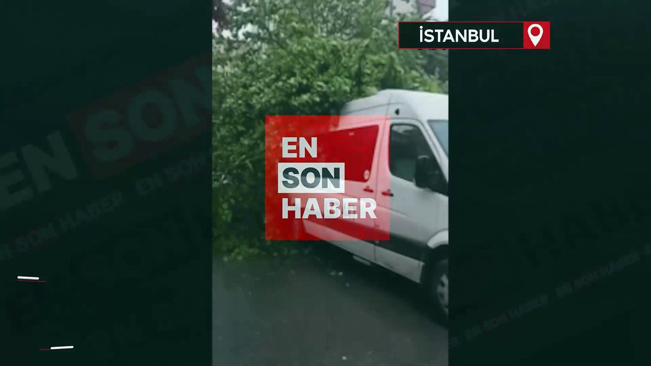 İstanbul'da fırtına