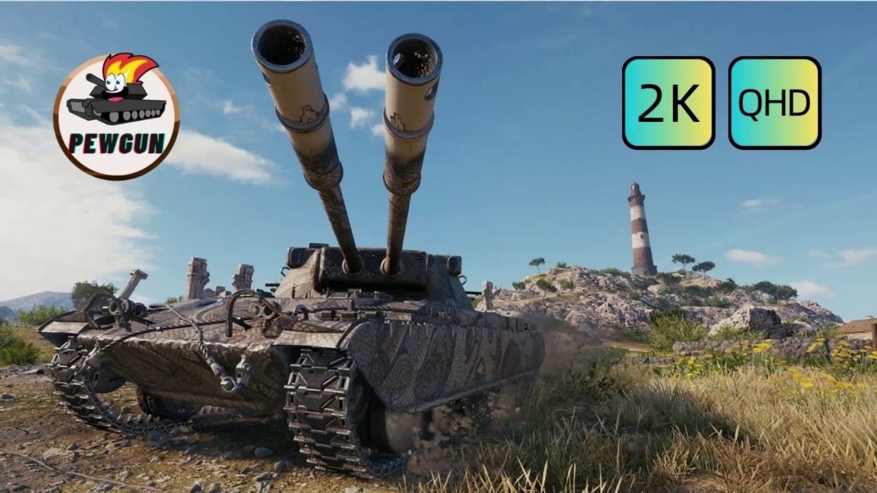 TS-54 戰車火力的無情摧毀！ | 10 kills 7.0k dmg | world of tanks |  @pewgun77