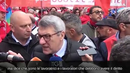 Lavoro, Landini: "Vogliamo cambiare il modello di fare impresa"
