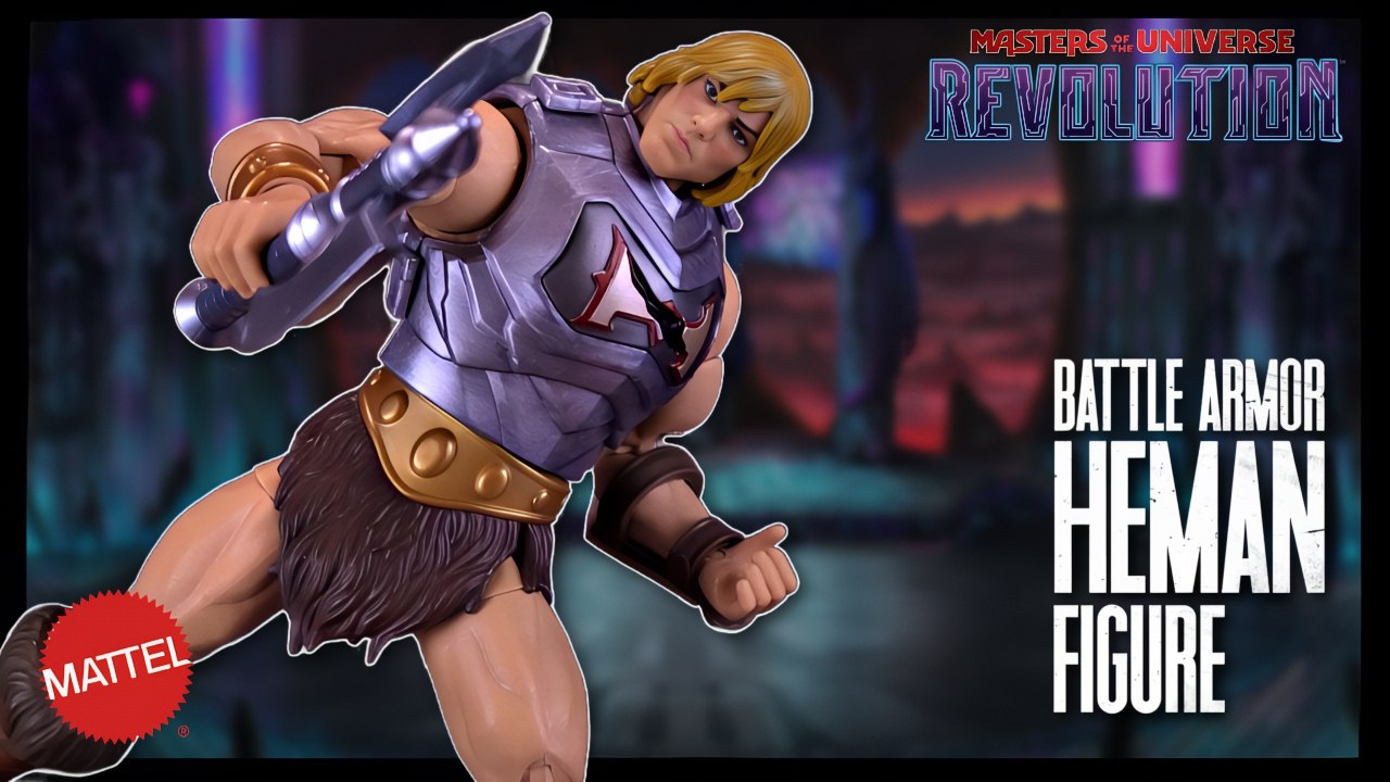 Mattel Masters Of The Universe Masterverse Revolution Battle Armor He-Man