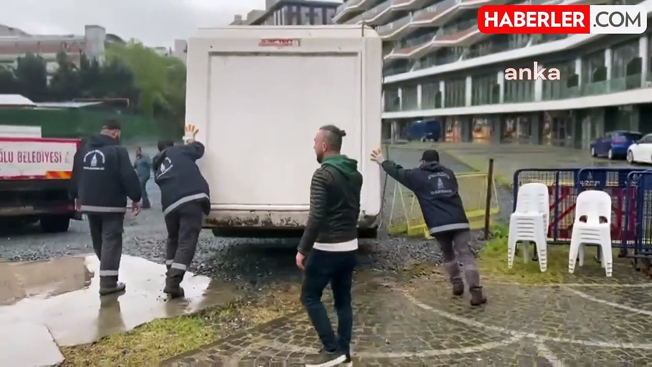 Beyoğlu'nda kaçak otopark işgali sona erdi