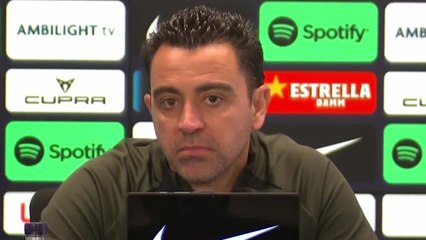 XAVI y su EXPULSIÓN ante el PSG: "Es FRUSTRACIÓN, me debería CONTROLAR más"