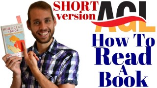 [SHORT VERSION] How To Read a Book #learnGermanWithBooks