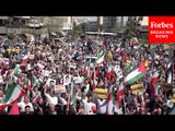 Thousands Of People Demonstrate In Tehran, Iran, After Israel’s Reported Strike In Isfahan
