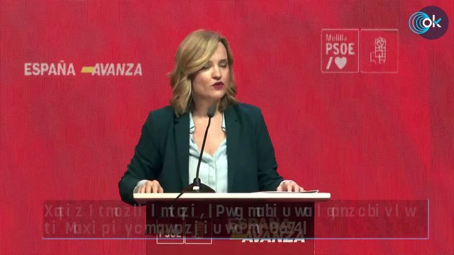 Pilar Alegría delira: Hoy estamos disfrutando la España que soñábamos en 2018