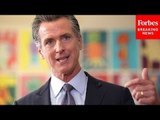 Gov. Gavin Newsom Leads Virtual Press Conference About Addressing Homelessness In California