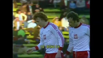 Mexico v Poland Group Two 10-06-1978