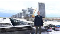 Bakan Uraloğlu, Ankara-İzmir Yüksek Hızlı Tren Projesi'nin Bayat-1 Tüneli'nde inceleme yaptı