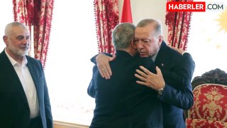 Cumhurbaşkanı Erdoğan ile Hamas Siyasi Büro Başkanı Haniye görüşmesi başladı