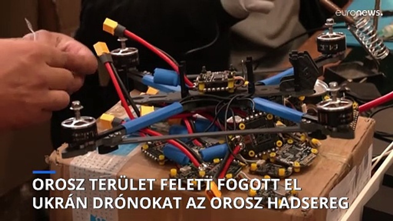 Orosz terület felett fogott el ukrán drónokat az orosz hadsereg