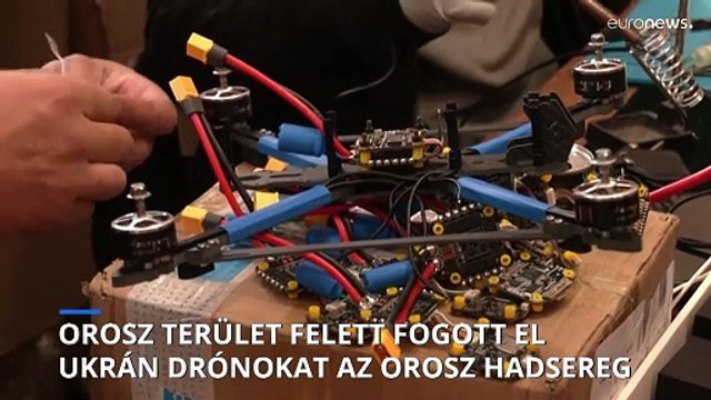 Orosz terület felett fogott el ukrán drónokat az orosz hadsereg