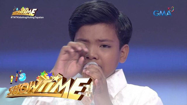 TNT kid, naging emosyonal matapos ang kanyang performance! | It's Showtime (April 20, 2024)