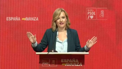 Pilar Alegría pide al PP que se "relaje" porque aún quedan tres años de legislatura.