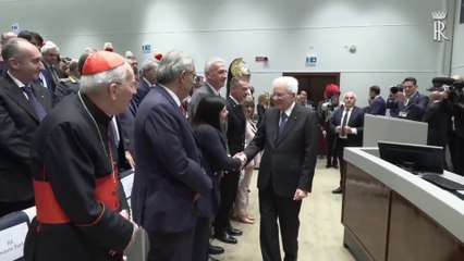 Mattarella a celebrazione 90 anni dell'Istituto Superiore di Sanità