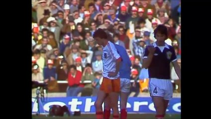 Scotland v Netherlands Group Four 11-06-1978