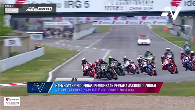 Hafizh Syahrin takluk Litar Zhuhai!