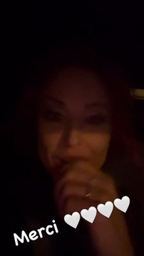 Natasha St-Pier s'exprime en vidéo après avoir décroché sa place en finale face à Inès Reg et Nico Capone le 19 avril 2024.