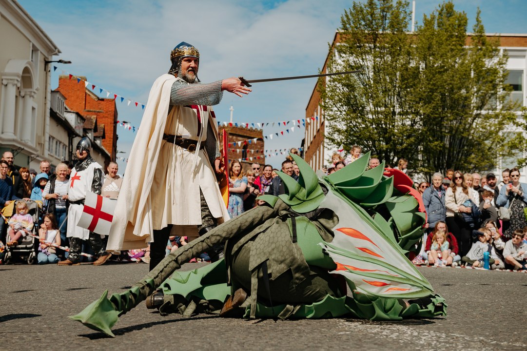Newport Shropshire Celebrates St Georges Day!
